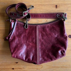 Roots Leather Purse